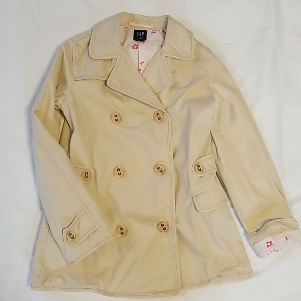 GAP KIDS GIRLS TRENCH COAT